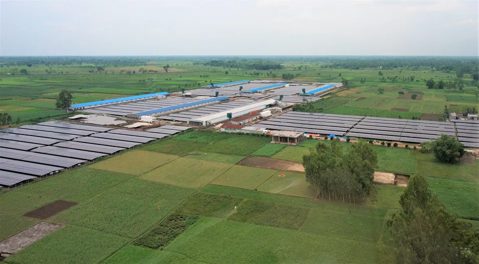 Sympa grid-tied solar park, Tetulia