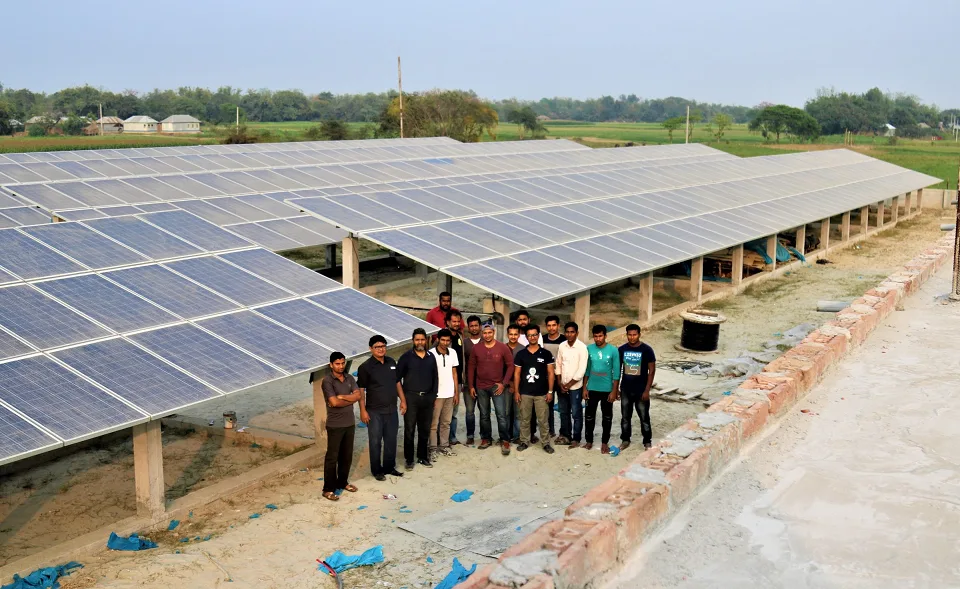 Parasol solar mini-grid, Ramkrishnapur