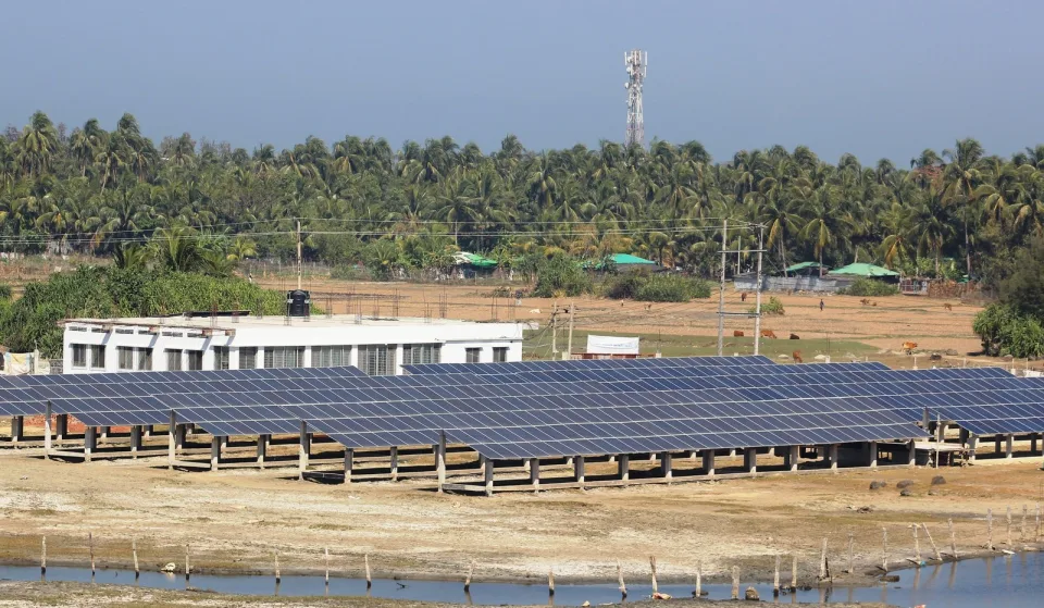BMEL solar mini-grid, St Martin's Island, 2019