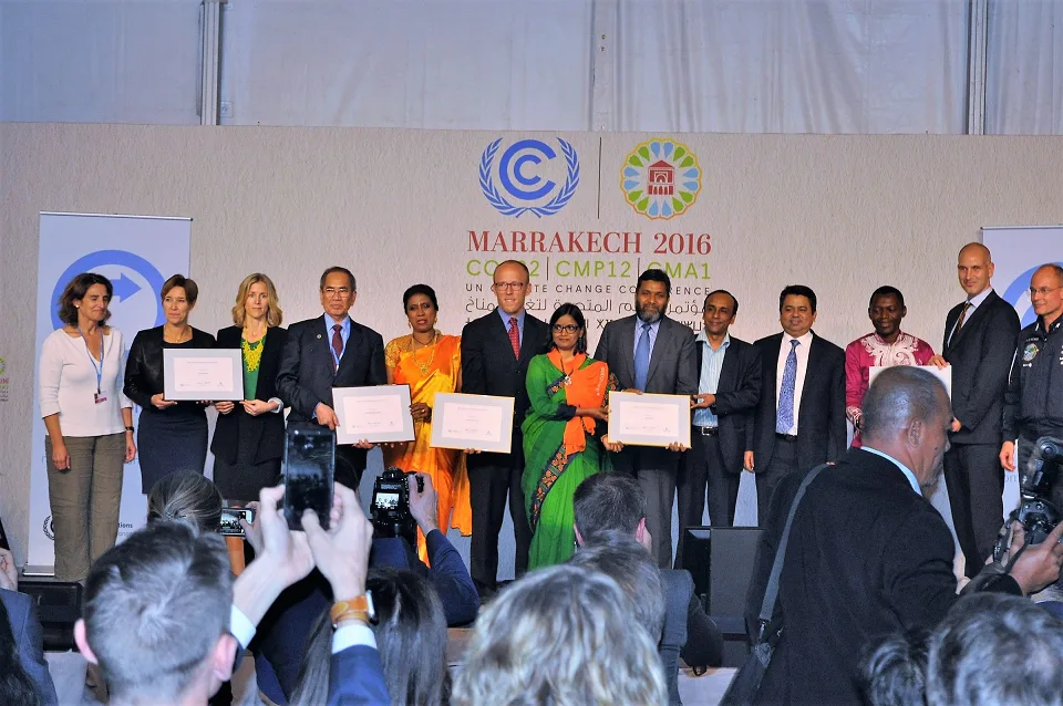 UN Momentum for Change Award 2016