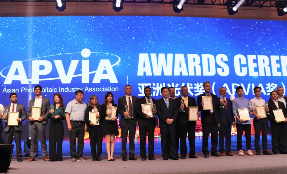 Asian Photovoltaic Industry Association Award 2019