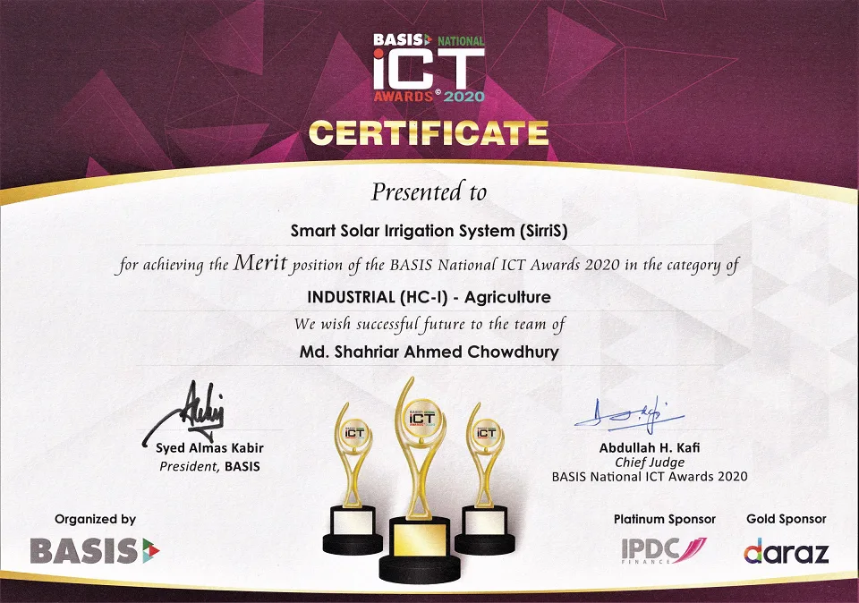 BASIS National ICT Award (merit) 2021